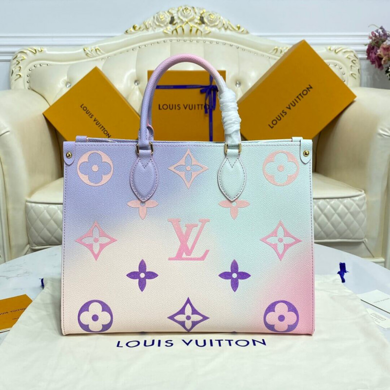 Wholesale Luxury Louis Vuitton Onthego Mm M20510 Sunrise Pastel - Image 2