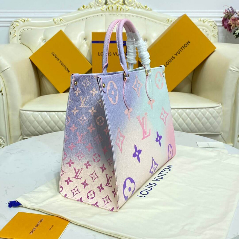 Wholesale Luxury Louis Vuitton Onthego Mm M20510 Sunrise Pastel - Image 3