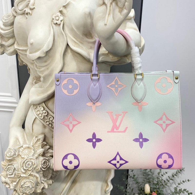 Wholesale Luxury Louis Vuitton Onthego Mm M20510 Sunrise Pastel
