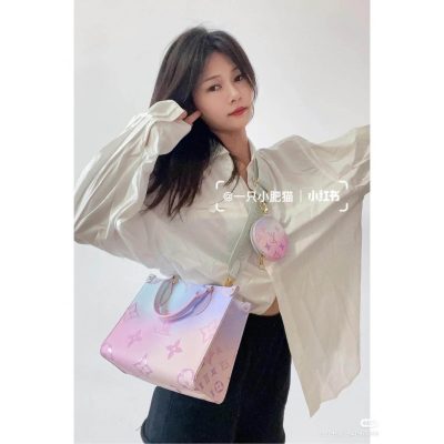 Alternative view of Wholesale Luxury Louis Vuitton Onthego Pm M59856 Sunrise Pastel