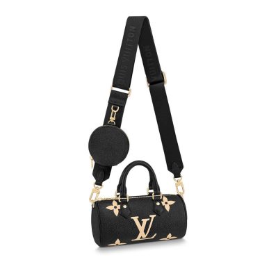Wholesale Luxury Louis Vuitton Papillon Bb M45980 Black/Beige