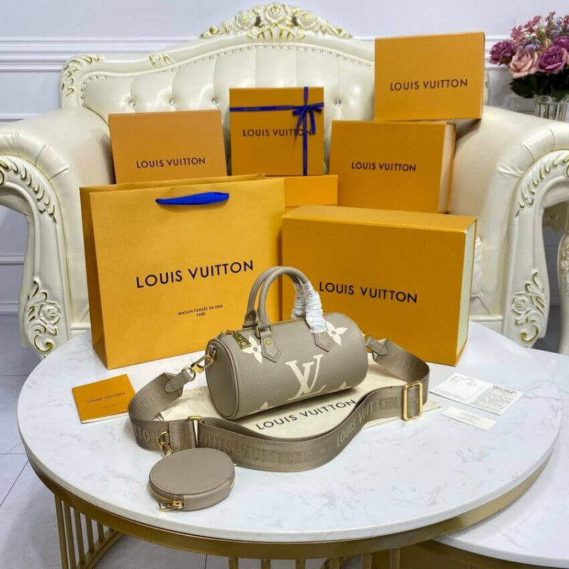 Wholesale Luxury Louis Vuitton Papillon Bb M46031Tourterelle/Creme - Image 4