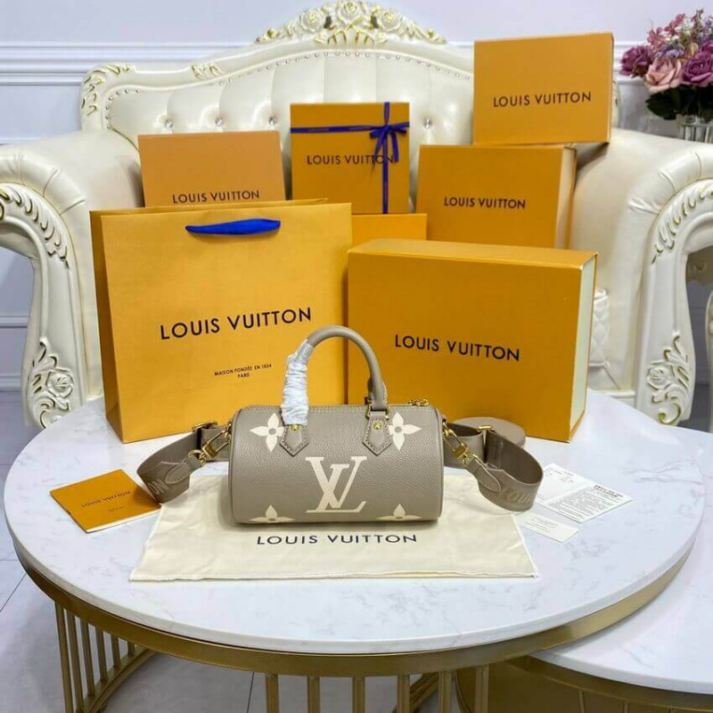 Wholesale Luxury Louis Vuitton Papillon Bb M46031Tourterelle/Creme - Image 5