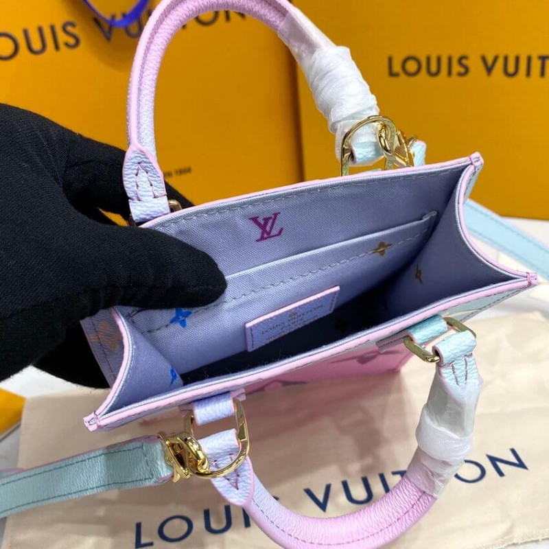 Wholesale Luxury Louis Vuitton Petit Sac Plat M81341 Sunrise Pastel - Image 13