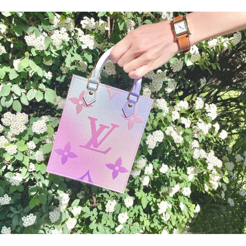 Wholesale Luxury Louis Vuitton Petit Sac Plat M81341 Sunrise Pastel - Image 3