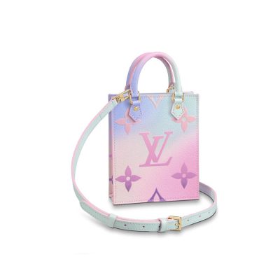 Wholesale Luxury Louis Vuitton Petit Sac Plat M81341 Sunrise Pastel
