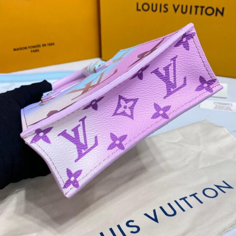Wholesale Luxury Louis Vuitton Petit Sac Plat M81341 Sunrise Pastel - Image 9