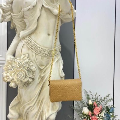 Alternative view of Wholesale Luxury Louis Vuitton Pochette Coussin M80818 Camel Brown