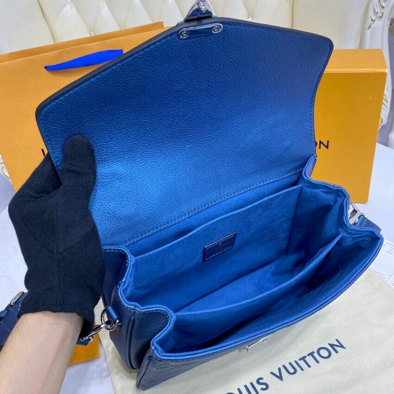 Wholesale Luxury Louis Vuitton Pochette Metis M59211 Navy Nacre - Image 15