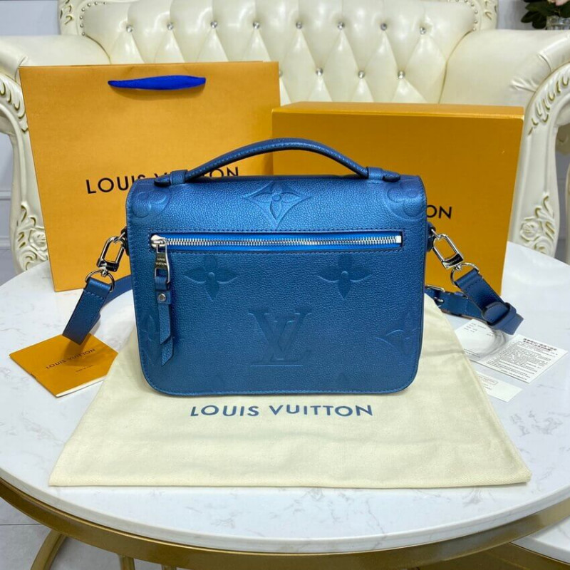 Wholesale Luxury Louis Vuitton Pochette Metis M59211 Navy Nacre - Image 5