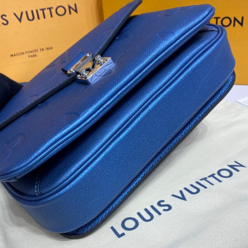 Wholesale Luxury Louis Vuitton Pochette Metis M59211 Navy Nacre - Image 6