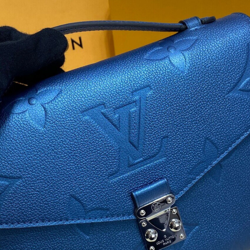 Wholesale Luxury Louis Vuitton Pochette Metis M59211 Navy Nacre - Image 7