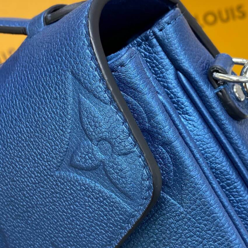 Wholesale Luxury Louis Vuitton Pochette Metis M59211 Navy Nacre - Image 9