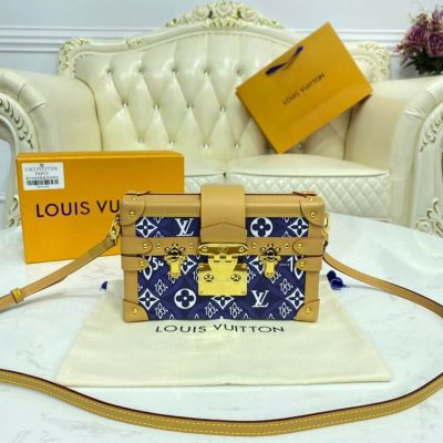 Alternative view of Wholesale Luxury Louis Vuitton Since 1854 Petite Malle M57212 Blue