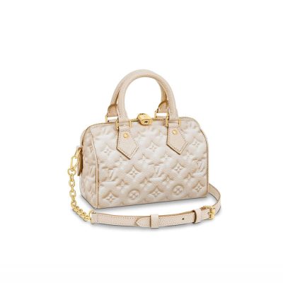Wholesale Luxury Louis Vuitton Speedy Bandouliere 20 M46163 Pale Beige