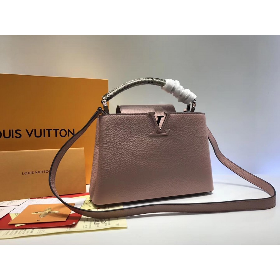 Wholesale Luxury Louis Vuitton Taurillon Leather And Python Capucines Bb N92039 - Image 3