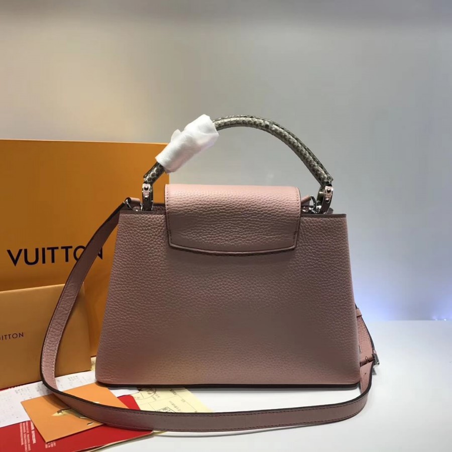 Wholesale Luxury Louis Vuitton Taurillon Leather And Python Capucines Bb N92039 - Image 6
