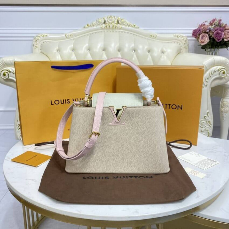 Wholesale Luxury Louis Vuitton Taurillon Leather Capucines Mm M57224 - Image 2