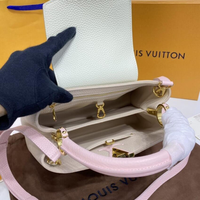 Wholesale Luxury Louis Vuitton Taurillon Leather Capucines Mm M57224 - Image 11