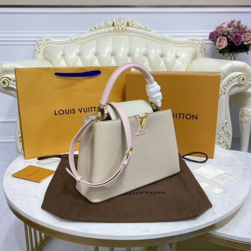 Wholesale Luxury Louis Vuitton Taurillon Leather Capucines Mm M57224 - Image 3