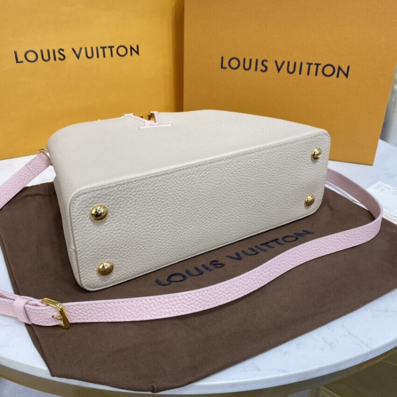 Wholesale Luxury Louis Vuitton Taurillon Leather Capucines Mm M57224 - Image 5