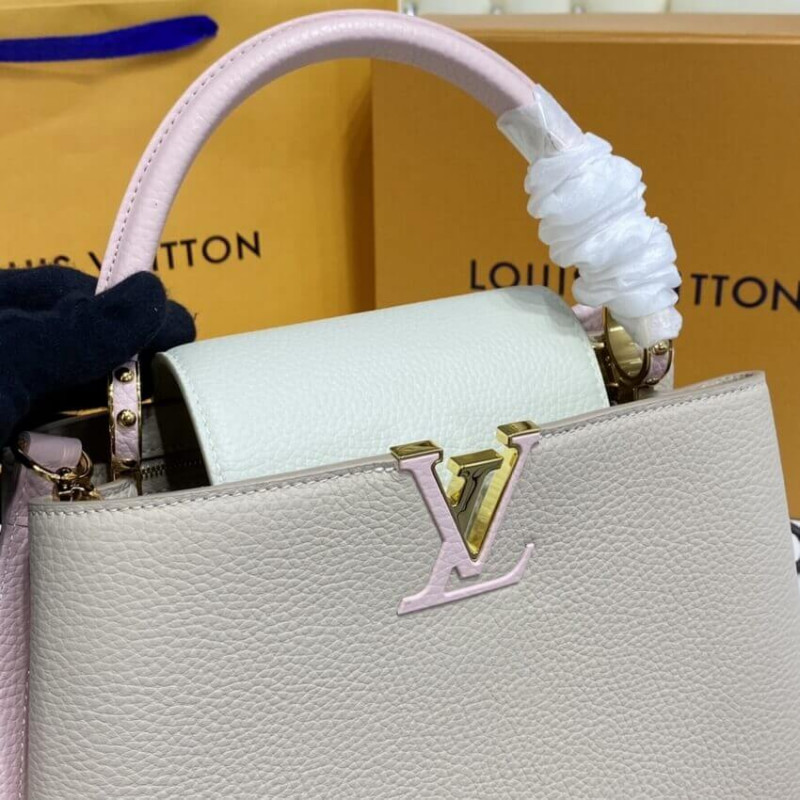 Wholesale Luxury Louis Vuitton Taurillon Leather Capucines Mm M57224 - Image 6