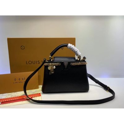 Alternative view of Wholesale Luxury Louis Vuitton Taurillon Leather Capucines Pm M52963