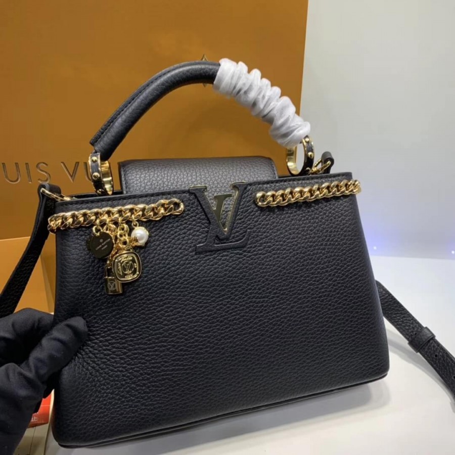 Wholesale Luxury Louis Vuitton Taurillon Leather Capucines Pm M52963 - Image 3