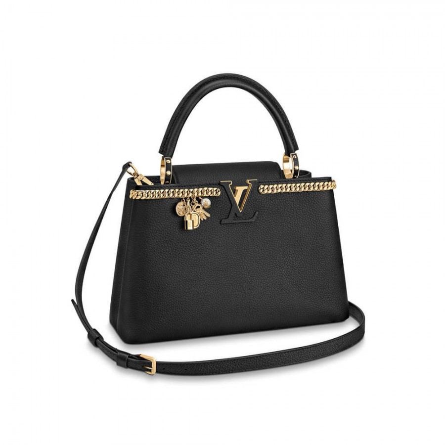 Wholesale Luxury Louis Vuitton Taurillon Leather Capucines Pm M52963
