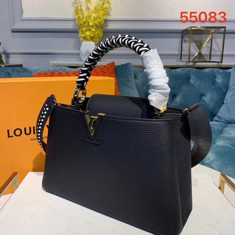 Wholesale Luxury Louis Vuitton Taurillon Leather Capucines Pm M55083 - Image 3
