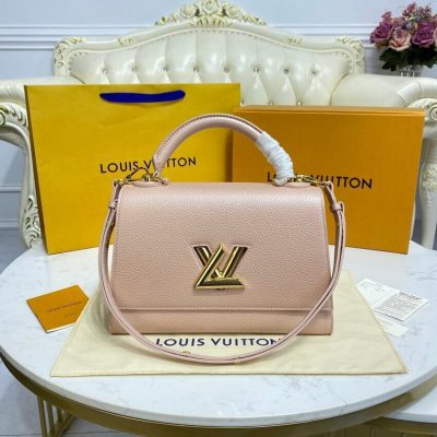 Wholesale Luxury Louis Vuitton Twist One Handle Mm M57090 Champagne Metallise