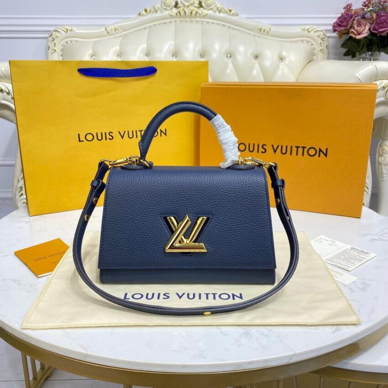 Wholesale Luxury Louis Vuitton Twist One Handle Pm M58793 Marine Blue - Image 3