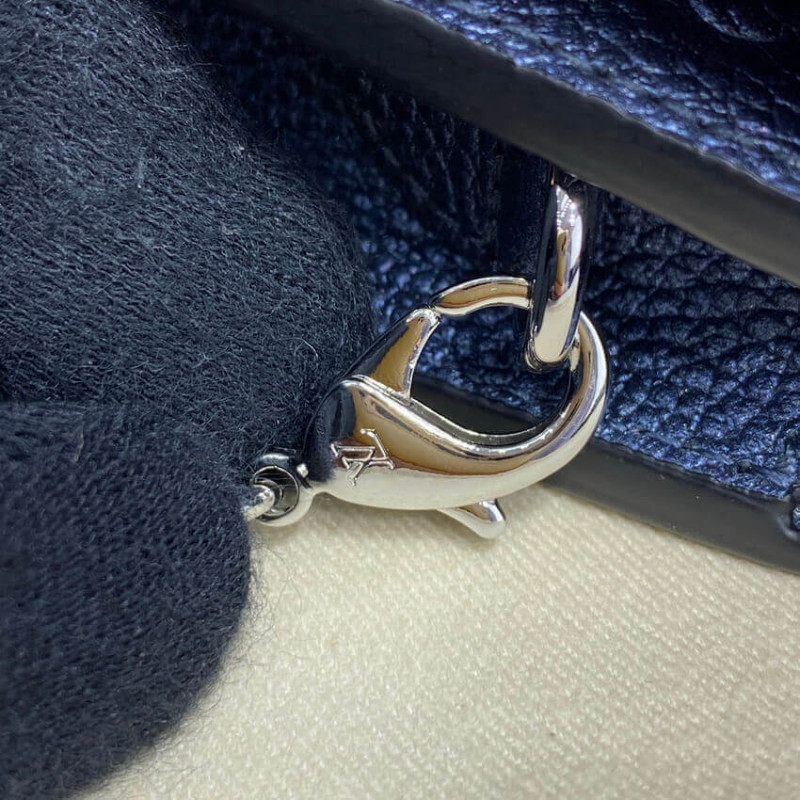 Wholesale Luxury Louis Vuitton Vavin Chain Wallet M59077 Navy Nacre - Image 12