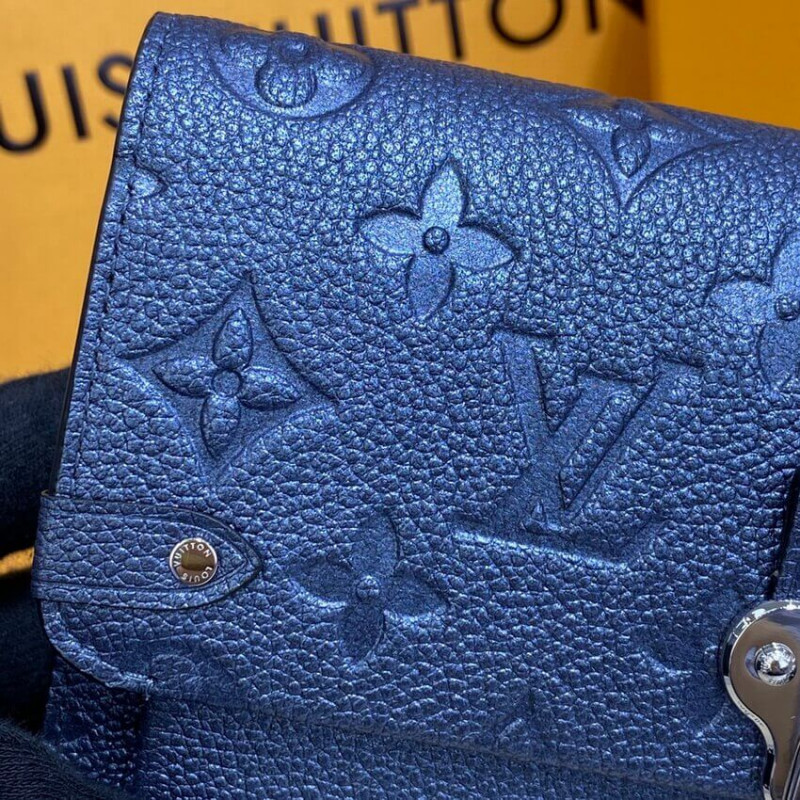 Wholesale Luxury Louis Vuitton Vavin Chain Wallet M59077 Navy Nacre - Image 9
