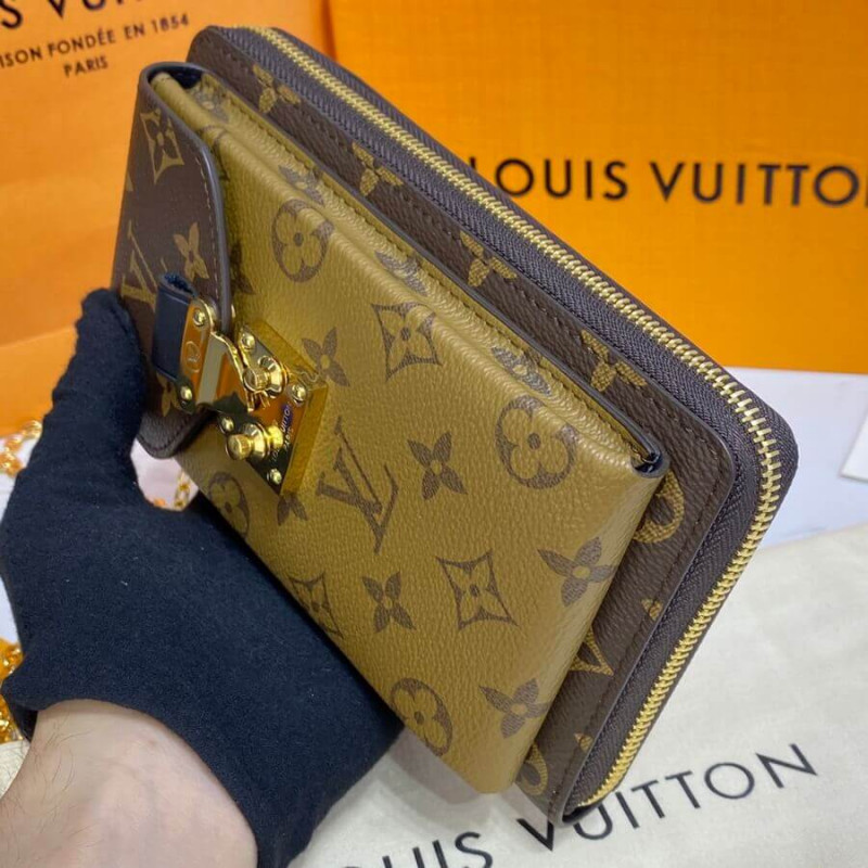 Wholesale Luxury Louis Vuitton Vertical Zippy Wallet Metis M80731 - Image 7