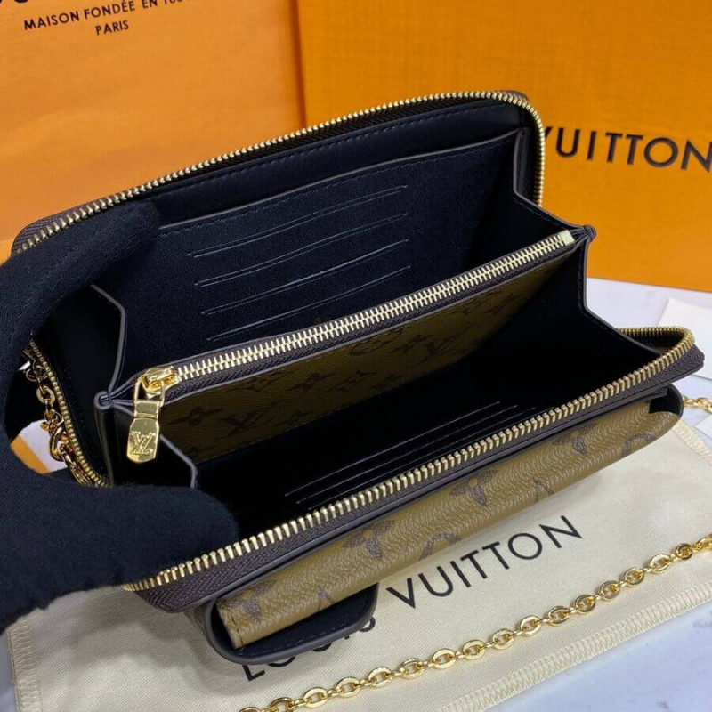Wholesale Luxury Louis Vuitton Vertical Zippy Wallet Metis M80731 - Image 10