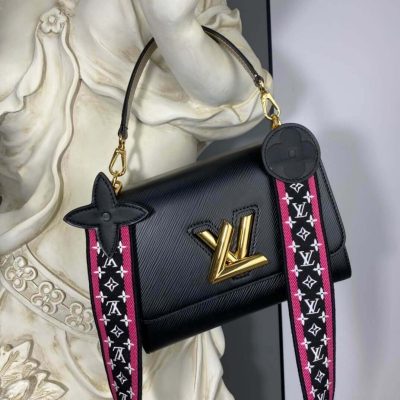 Alternative view of Wholesale Luxury Louis Vuitton Wide Embroidered Strap Twist Pm M57049