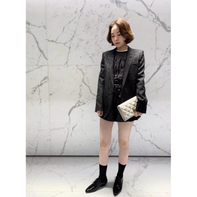 Alternative view of Wholesale Luxury Saint Laurent Becky Chain Wallet In Quilted Lambskin 585031