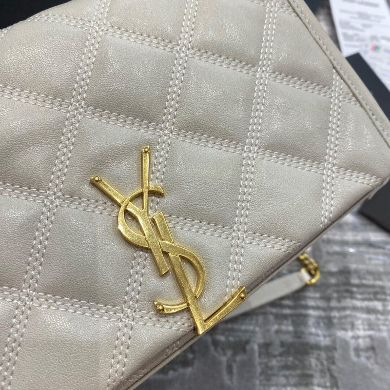 Wholesale Luxury Saint Laurent Becky Chain Wallet In Quilted Lambskin 585031 - Image 13