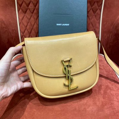 Alternative view of Wholesale Luxury Saint Laurent Kaia Ysl-Plaque Small Leather Satchel 619740