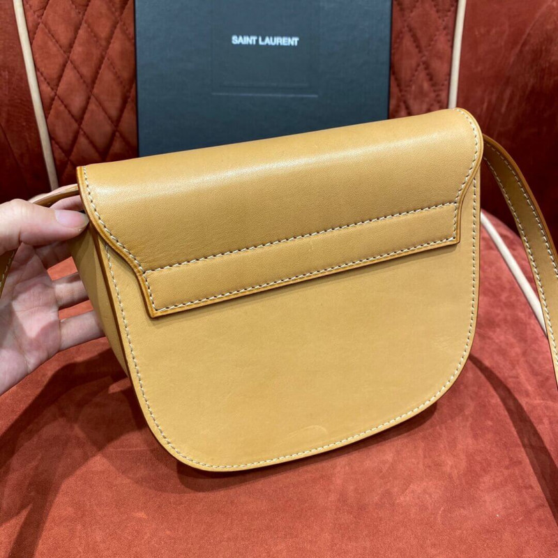 Wholesale Luxury Saint Laurent Kaia Ysl-Plaque Small Leather Satchel 619740 - Image 3