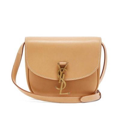 Wholesale Luxury Saint Laurent Kaia Ysl-Plaque Small Leather Satchel 619740
