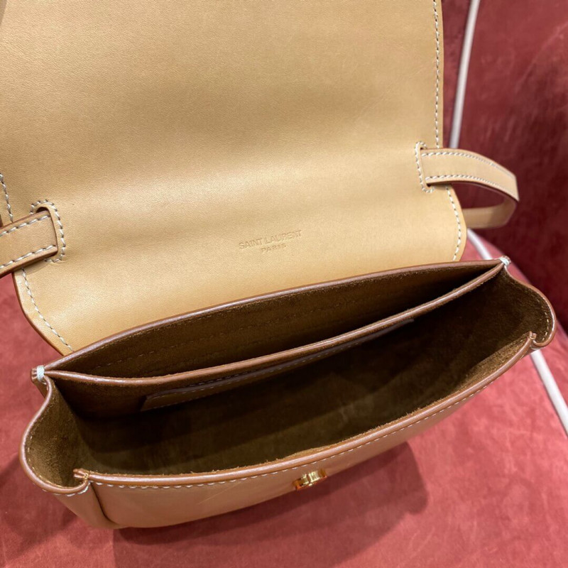 Wholesale Luxury Saint Laurent Kaia Ysl-Plaque Small Leather Satchel 619740 - Image 7
