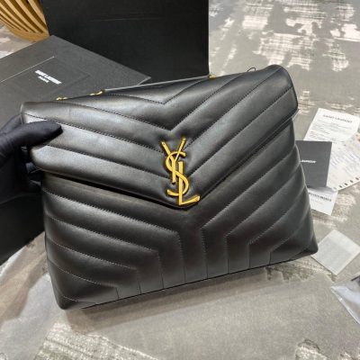 Alternative view of Wholesale Luxury Saint Laurent Loulou Medium In Matelasse “Y” Leather 459749