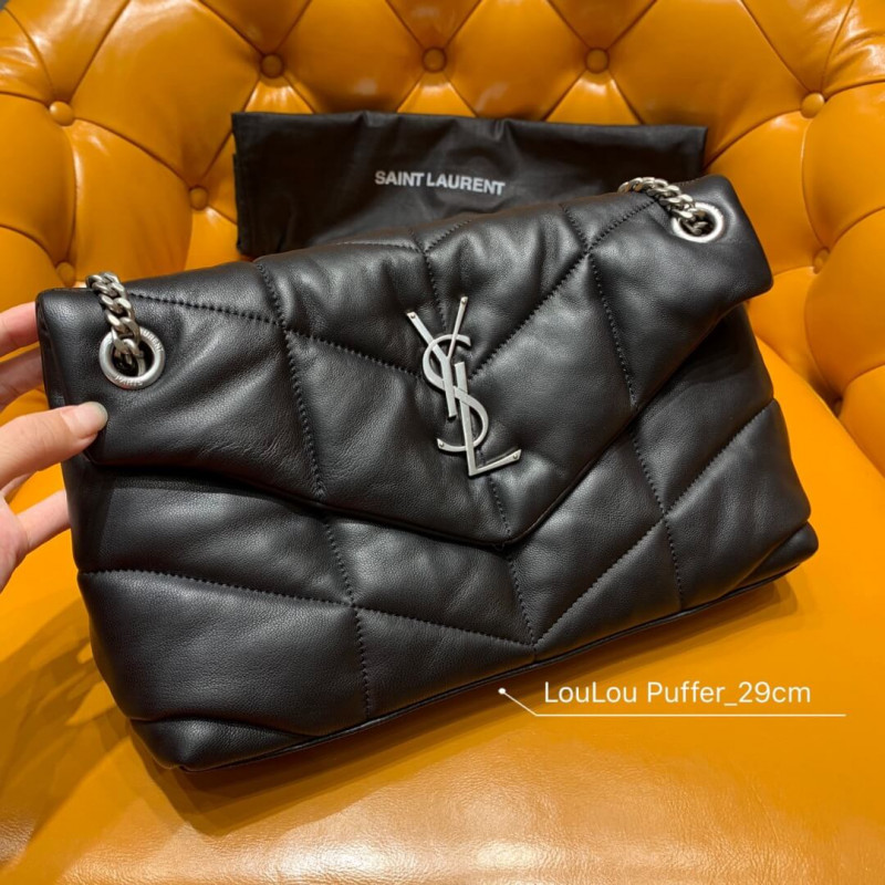 Wholesale Luxury Saint Laurent Loulou Puffer Small Bag In Quilted Lambskin 577476 - Image 2