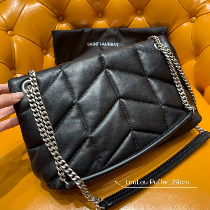 Wholesale Luxury Saint Laurent Loulou Puffer Small Bag In Quilted Lambskin 577476 - Image 3