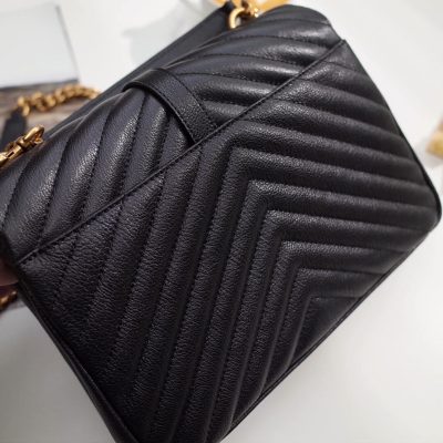 Alternative view of Wholesale Luxury Saint Laurent Medium College Bag 392737 Black