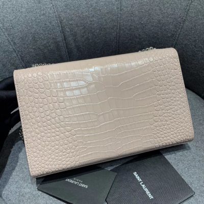 Alternative view of Wholesale Luxury Saint Laurent Medium Kate Tassel Chain Bag In Crocodile Leather 354119