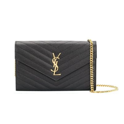Wholesale Luxury Saint Laurent Monogram Envelope Chain Wallet 377828