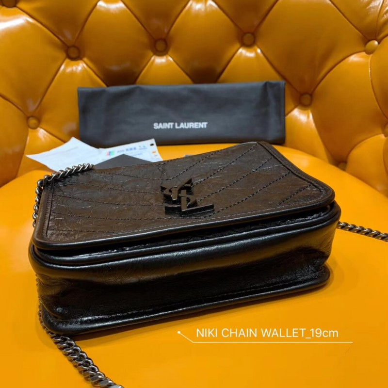 Wholesale Luxury Saint Laurent Niki Chain Wallet Shoulder Bag 583103 - Image 6